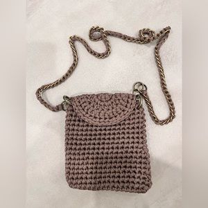 Handmade crochet purse